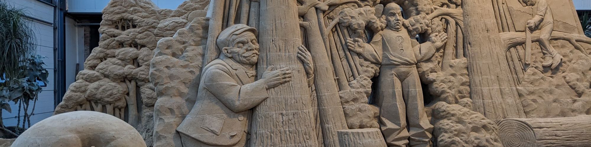 Sandskulpturen Prora